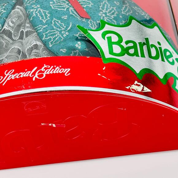 Happy Holidays 1995 Special Edition Vintage Mattel Barbie Doll - NRFB/NIB - Picture 11 of 13